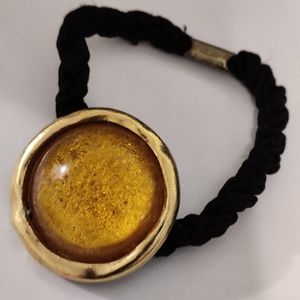 Rare Biche de Bere Poured Glass Hair Accessory